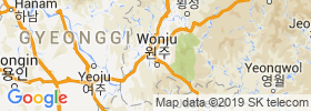 Wonju map